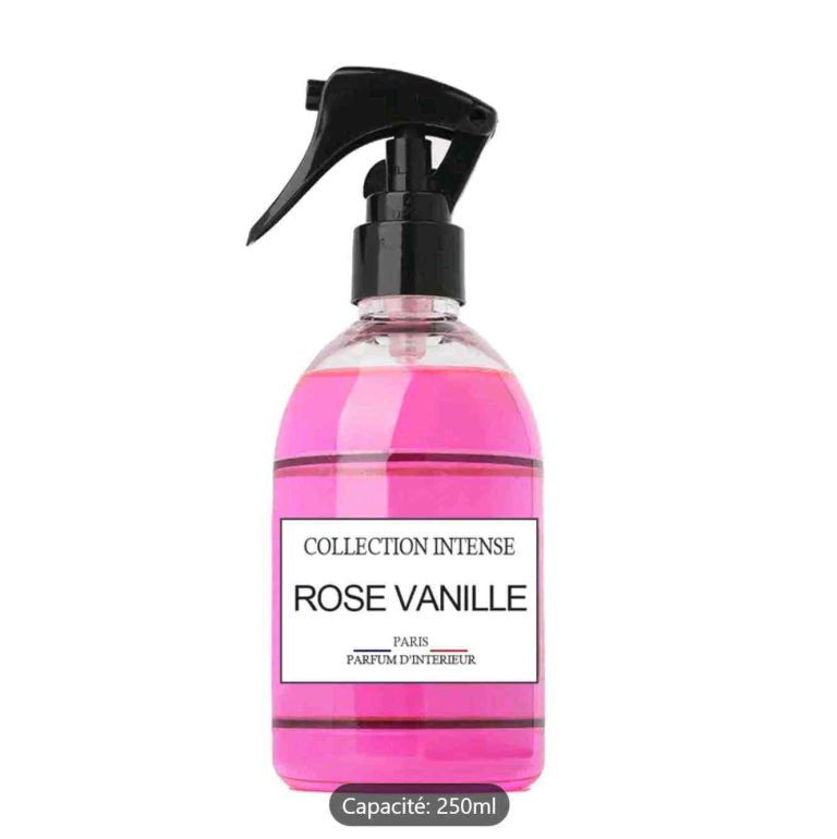 🌹 Spray d’Ambiance – Rose Vanille